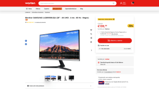 Monitor SAMSUNG LU28R550UQU 28'' 4K UHD por 199,99€