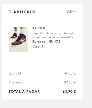 Zapatillas altas Nike Sportswear Dunk por 63,70€