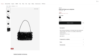 Bolso de Fiesta con Lentjuelas Vilanova Womensecret por solo 10,07€