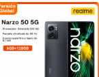 Versión Global realme Narzo 50 5G Smartphone por 170€