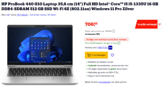 HP ProBook 440 G10 14" laptop voor €706,43 bij Bol