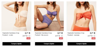 Oferta hasta 90% marca ropa ETAM desde solo 1€