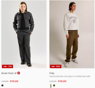 Tot 80% korting in de sale bij America Today