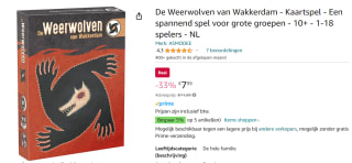 De Weerwolven van Wakkerdam voor €7,99 bij Amazon