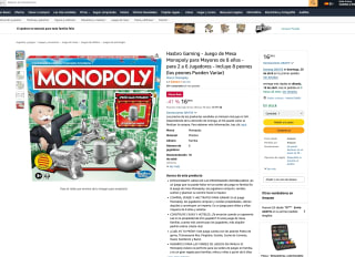 Juego de Mesa Monopoly edición Barcelona por solo 16,99€