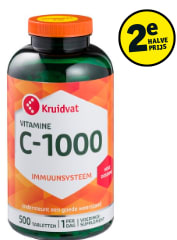 Alle Kruidvat Vitamines 2de voor de halve prijs