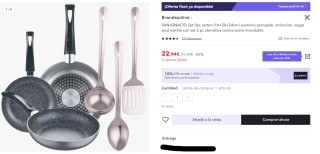 Juego de sartenes de calidad desde 12,64€