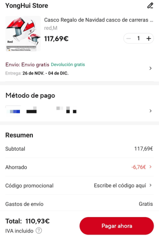 Casco de Moto Multicolor Integral DOT Aprobado por 110,93€