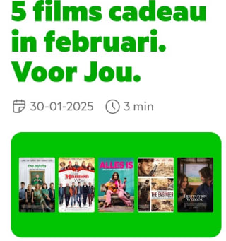 5 Gratis films in februari voor KPN leden