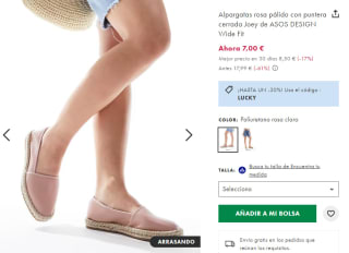 Hasta 60% + 30% Extra descuento en tu compra en tienda Asos