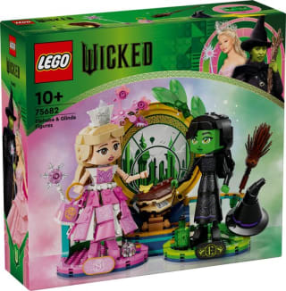 LEGO Wicked Elphaba en Glinda figuren voor €46,99 bij Bol