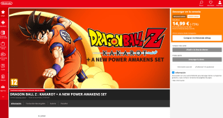 DRAGON BALL Z : KAKAROT + A NEW POWER AWAKENS SET - Nintendo Switch