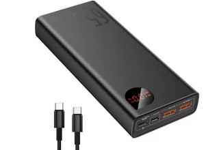 PowerBank Baseus 65W 20000mAh Laptop PD QC 4+ USB-C Entrada y Salida por 41,99€