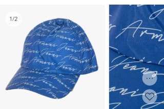 Gorra para hombre marca Armani por 7,85€