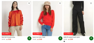 Tot 70% korting en het 2e artikel voor €1 bij Terstal