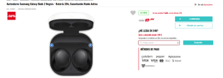Auriculares Samsung Galaxy Buds 2 por 69,99€