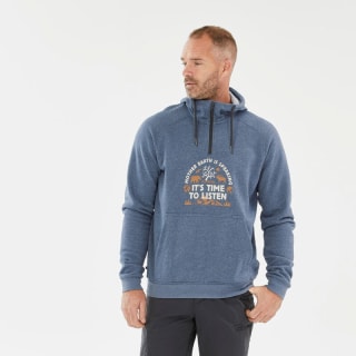 Sudadera de montaña y trekking con capucha Hombre Quechua NH150 a 13,99€