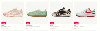 20% extra kassakorting korting op alles, incl. de sale bij Sneakerbaas