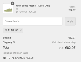 30% korting op geselecteerde sneakers en sandalen bij Woden