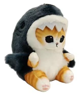 Peluche Gato Tiburón por $20 en AliExpress