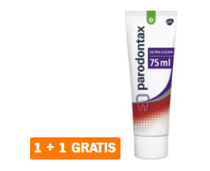 1+1 gratis op alle Parodontax bij AH