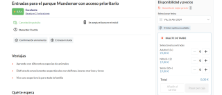 Entradas parque Mundomar con acceso prioritario desde 19€ infantil y 23€ Adulto