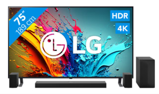 LG 75QNED85T6C (2024) + Soundbar voor €1539 bij Coolblue
