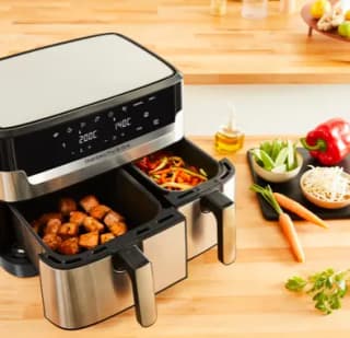 Tefal Dual Easy Fry & Grill EY905D - Heteluchtfriteuse XXL voor €90 na cashback via Tefal