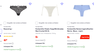 Tot 80% op alles van Hunkemöller bij Bol.com