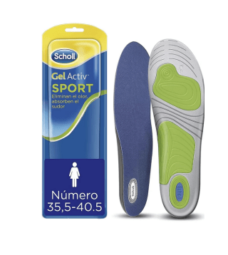 Plantillas Scholl GelActiv Sport Mujer en Gel 2 unidades por 11,83€