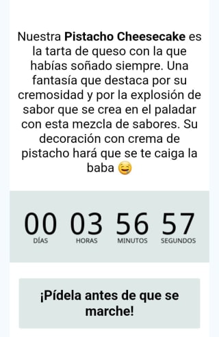 -10% Tarta de Queso/Pistacho.