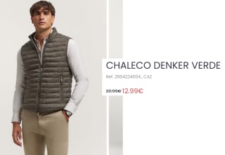 Chaleco para Hombre Denver por 12.99€
