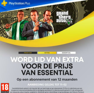 PS Plus Extra voor de prijs van PS Plus Essential