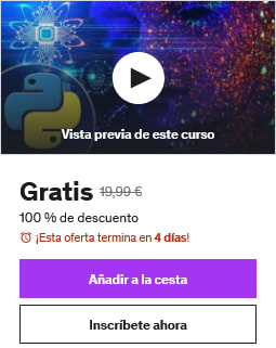 Machine Learning: Aplicado a Python y Data Science Gratis con Udemy