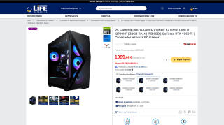 PC Gaming iBUYPOWER Fighter F2 por 1.099€