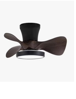 Ventilador Dc Candy Negro Madera Led Dimable Con Memoria De Color Akunadecor por 71.77€ (Cuenta Nueva 59.77€)