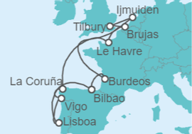 Crucero Norwegian 13 días por Europa saliendo desde Bilbao desde 1.293,84€ Pack