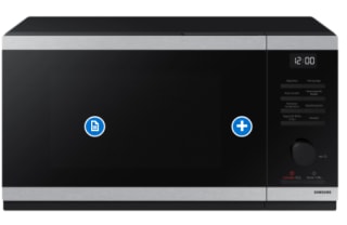Microondas 23 litros Plateado por $69.990