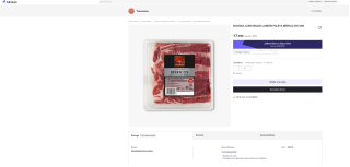 NAVIDUL LONCHEADO JAMÓN PALETA IBÉRICA 500 GRS 2,40€ 100gr por 11,99€