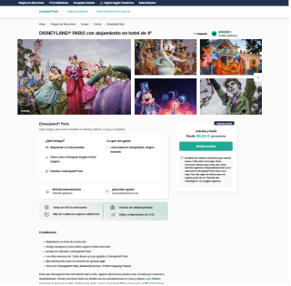 Disneyland París Hallowen desde 83€ por persona con Travelcircus