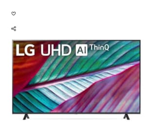 Televisor LG 65UR78003LK 65" LED UltraHD 4K HDR10 Pro por 499€