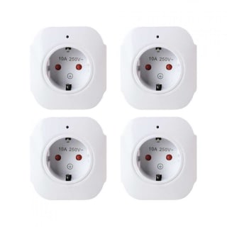 4 Enchufes inteligentes con WIFI y puerto USB por solo 17,95€