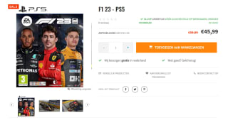 F1 23 - PS5 voor €45,99 bij GameResource