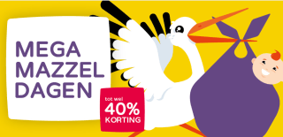 Prénatal Mega Mazzeldagen met diverse kortingen