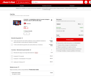 TV OLED 48" LG OLED48C45LA OLED 4K Procesador Inteligente 4K α9 Gen7 Smart TV DVB-T2 H.265 por solo 832,15€