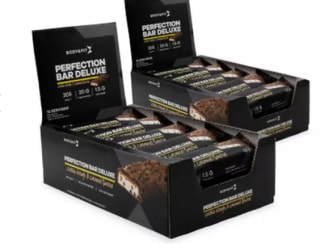1+1 gratis op Perfection Bar Deluxe (doos a 15 stuks) bij Body&fit