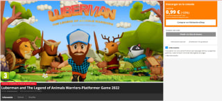 Videojuego para Nintendo Luberman and The Legend of Animals Warriors-Platformer Game 2022 por 0,99€