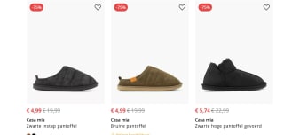 Tot 75% korting in de sale van van Haren