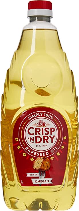 Crisp 'N Dry Rapeseed Oil 2L for £3 at Amazon