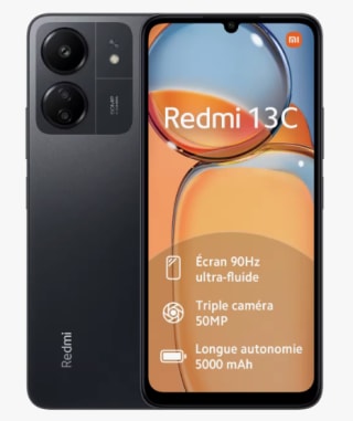 Xiaomi Redmi 13C 4GB/128GB por 77,50€ (cuenta nueva por 73,50€)
